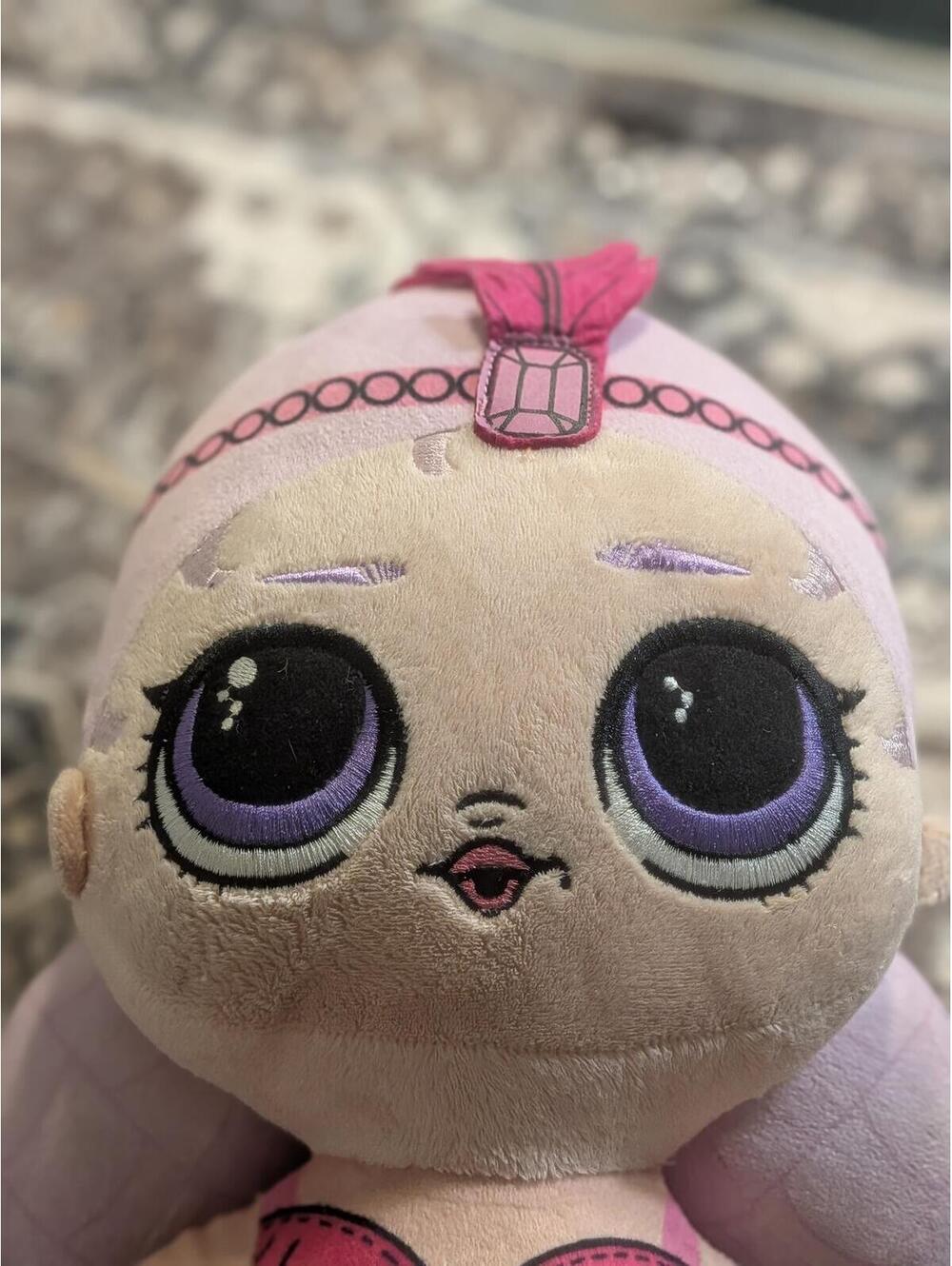 LOL Surprise Kids Showbaby Bedding Plush Cuddle and Decorative Pillow Buddy MGA